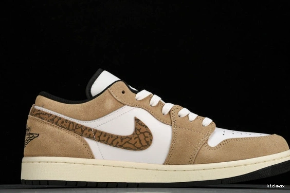 Rep  SE DZ4130-201 Low Jordan 1 Brown Elephant DZ4130-201 1218